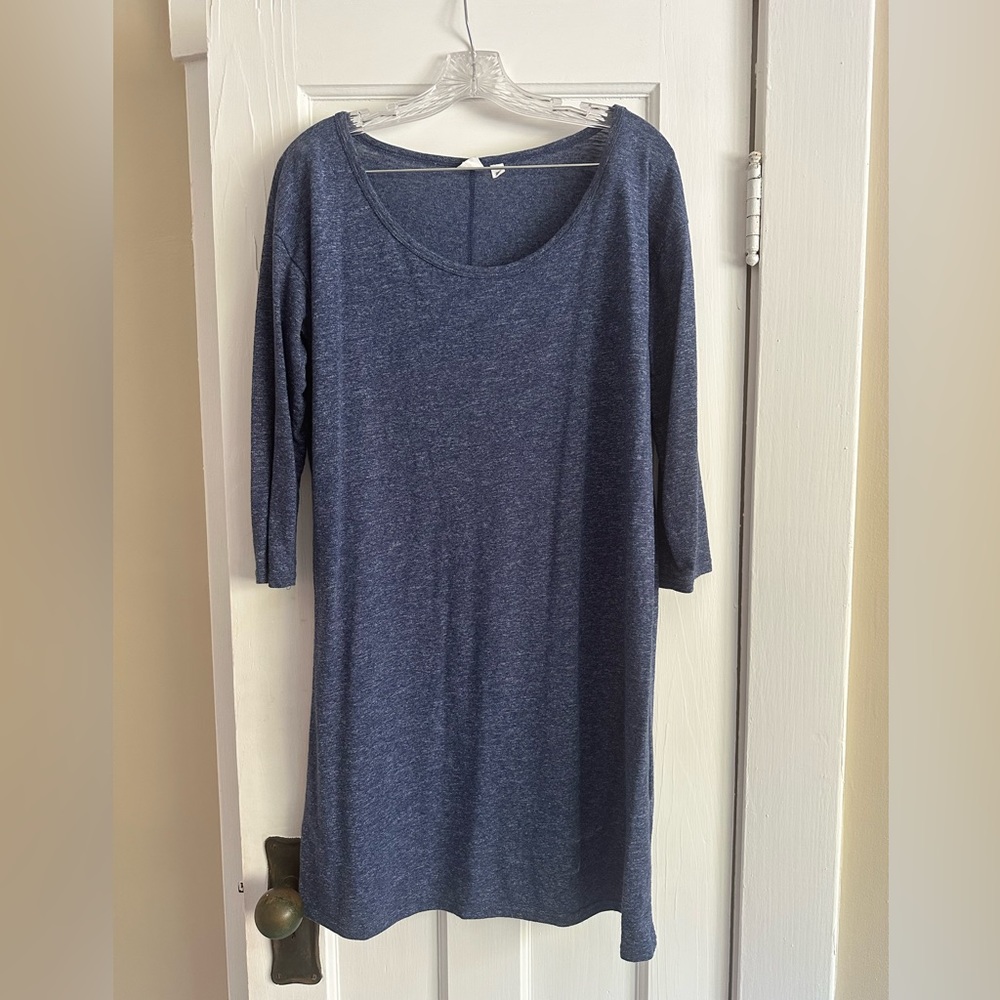 Gap Blue T-shirt Dress